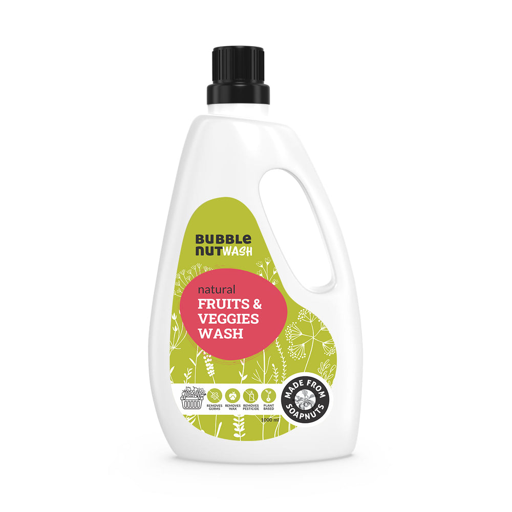 BubbleNut Wash- Fruits and Vegetables Wash Liquid (1000 ml)