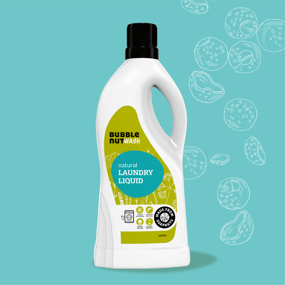 Natural Laundry Detergent BubbleNut Wash